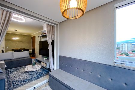 Varanda da Sala de apartamento à venda com 3 quartos, 74m² em Mooca, São Paulo