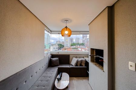 Varanda da Sala de apartamento à venda com 3 quartos, 74m² em Mooca, São Paulo