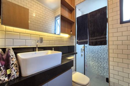 Apartamento à venda com 55m², 1 quarto e 1 vagaBanheiro