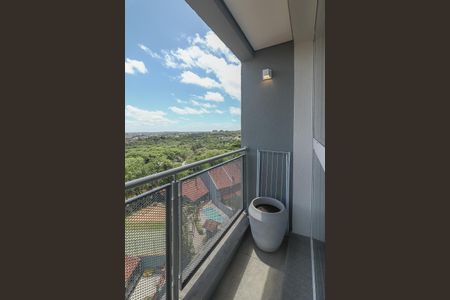 Varanda da Sala de apartamento para alugar com 1 quarto, 64m² em Jardim Itu, Porto Alegre