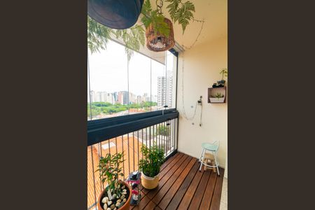 Sacada da Sala de apartamento à venda com 3 quartos, 84m² em Vila Guarani (zona Sul), São Paulo