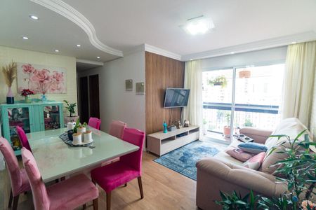 Sala de apartamento à venda com 3 quartos, 84m² em Vila Guarani (zona Sul), São Paulo
