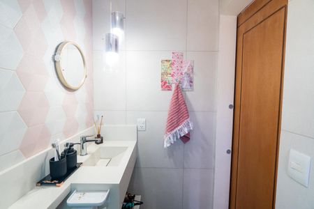 Banheiro da Suíte de apartamento à venda com 3 quartos, 84m² em Vila Guarani (zona Sul), São Paulo