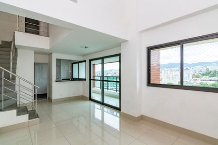 Sala de apartamento para alugar com 2 quartos, 104m² em Luxemburgo, Belo Horizonte