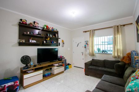 Sala de casa à venda com 3 quartos, 111m² em Vila Helena, Santo André
