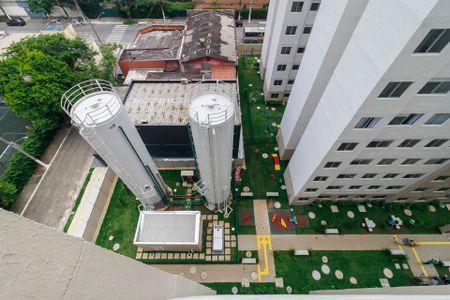 Sala - Vista de apartamento para alugar com 2 quartos, 32m² em Jardim Caravelas, São Paulo