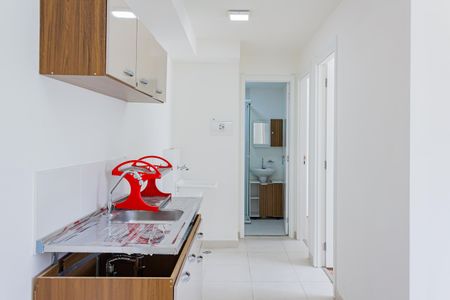 Apartamento para alugar com 37m², 2 quartos e sem vagaCozinha e Área de Serviço