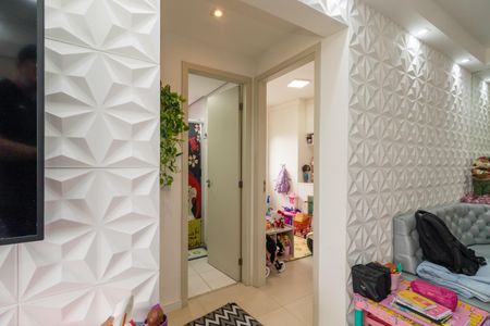 Apartamento à venda com 56m², 2 quartos e 1 vagaHall dos quartos