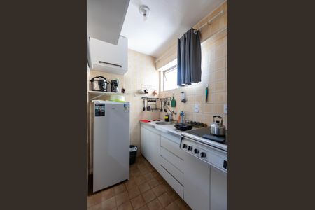 Cozinha de kitnet/studio à venda com 1 quarto, 30m² em Bosque, Campinas