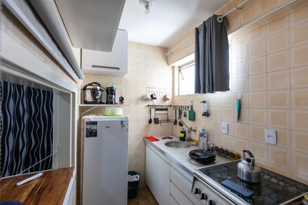 Cozinha de kitnet/studio à venda com 1 quarto, 30m² em Bosque, Campinas