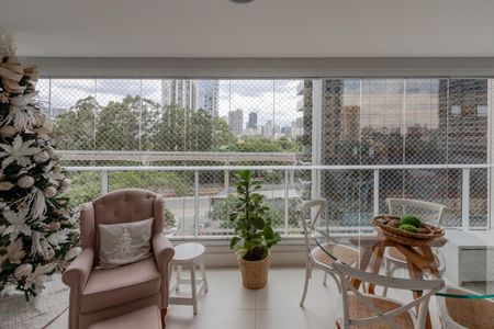 Apartamento à venda com 134m², 3 quartos e 2 vagasVaranda