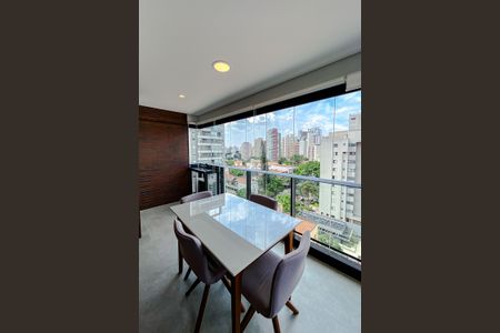 Studio para alugar com 38m², 1 quarto e 1 vagaVaranda