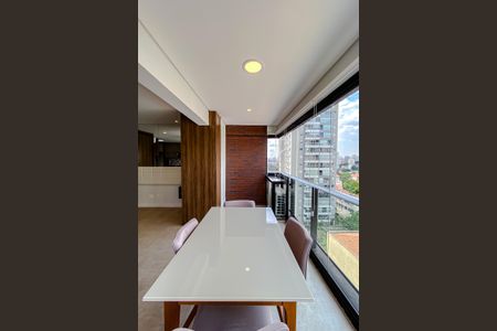 Studio para alugar com 38m², 1 quarto e 1 vagaVaranda