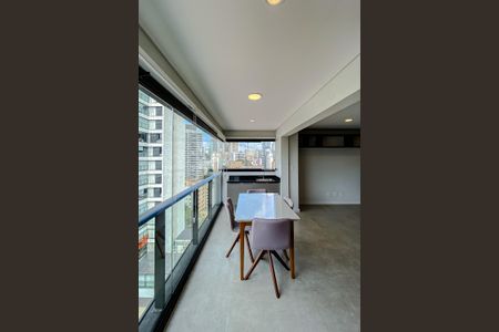 Studio para alugar com 38m², 1 quarto e 1 vagaVaranda