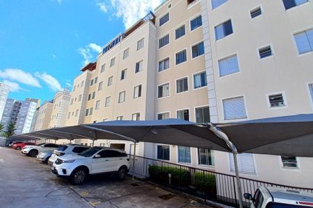 Apartamento à venda com 48m², 2 quartos e 1 vagaFachada do bloco