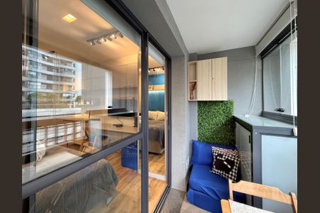 Apartamento para alugar com 25m², 1 quarto e sem vaga Apartamento para alugar com 25m², 1 quarto e sem vagaSacada