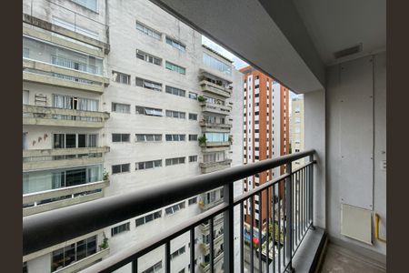 Studio à venda com 25m², 1 quarto e sem vagaVaranda