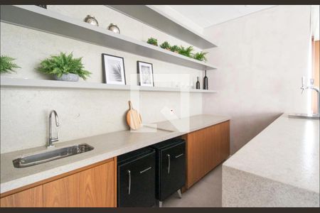 Studio à venda com 25m², 1 quarto e sem vagaEspaço Gourmet