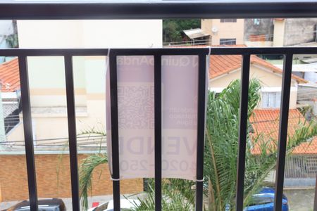 Apartamento à venda com 52m², 2 quartos e 1 vagaPaca instalada na grade da sacada (4 andar) - Código da placa ZNHJ-1311