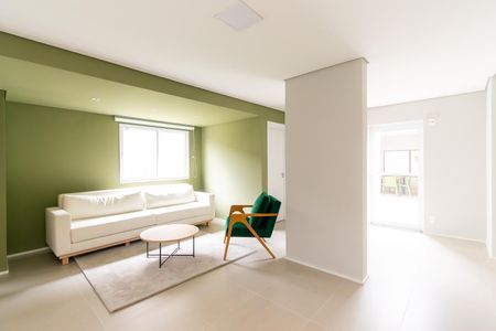 Apartamento à venda com 34m², 2 quartos e sem vagaÁrea comum -  Salão de Festas