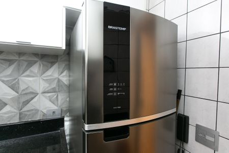 Apartamento à venda com 59m², 2 quartos e 2 vagasCozinha - Geladeira