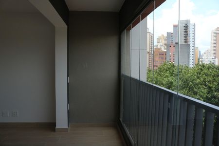 Studio para alugar com 32m², 1 quarto e sem vagaVaranda
