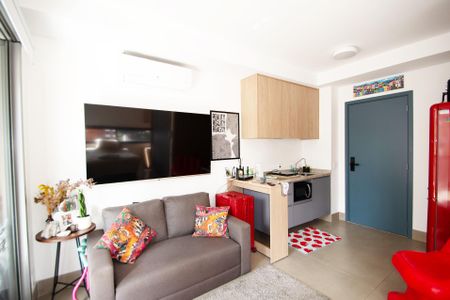 Studio à venda com 39m², 1 quarto e 1 vagaStudio sala quarto