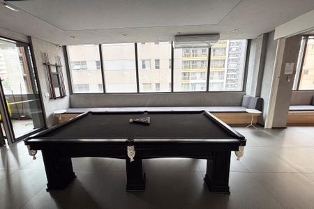 Studio à venda com 39m², 1 quarto e 1 vagasala de jogos
