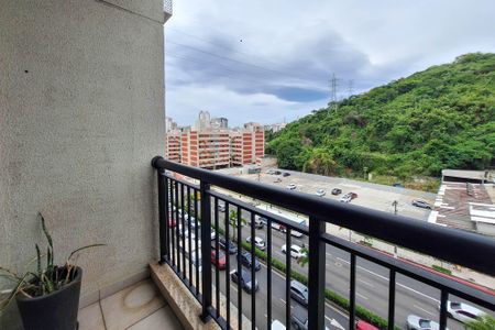 Varanda da Sala de apartamento para alugar com 2 quartos, 56m² em Centro, Niterói