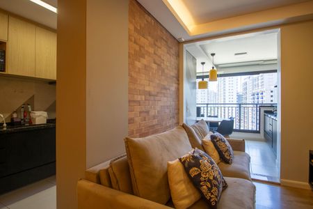 Sala  de apartamento à venda com 2 quartos, 63m² em Vila Andrade, São Paulo