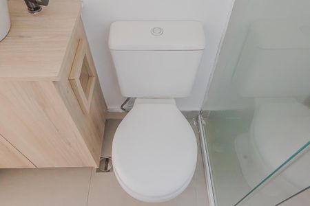 Studio para alugar com 75m², 1 quarto e 1 vaga Studio para alugar com 75m², 1 quarto e 1 vagaBanheiro da Suíte