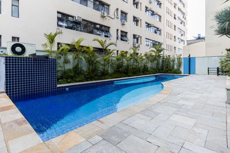 Studio para alugar com 75m², 1 quarto e 1 vagaPiscina