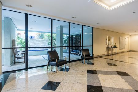 Studio para alugar com 75m², 1 quarto e 1 vagaHall social