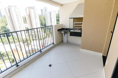 Varanda gourmet de apartamento para alugar com 2 quartos, 60m² em Vila Andrade, São Paulo