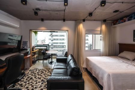 Studio à venda com 34m², 1 quarto e 1 vagaQuarto e Sala