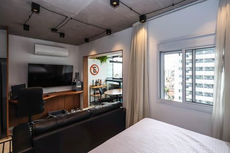 Studio à venda com 34m², 1 quarto e 1 vagaQuarto e Sala