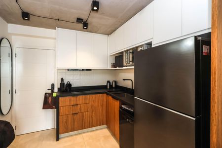 Studio à venda com 34m², 1 quarto e 1 vagaCozinha