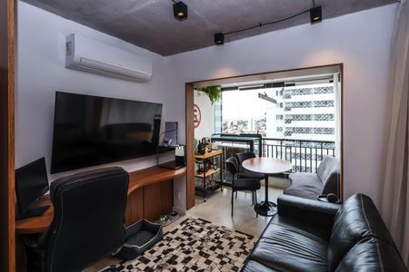 Studio à venda com 34m², 1 quarto e 1 vagaQuarto e Sala