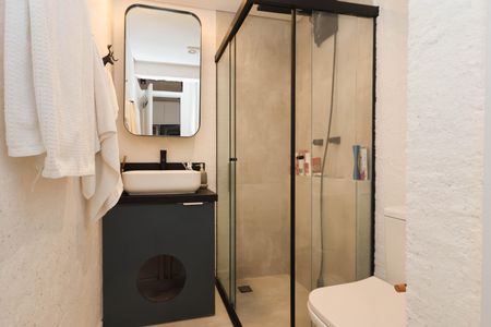 Studio à venda com 34m², 1 quarto e 1 vagaBanheiro