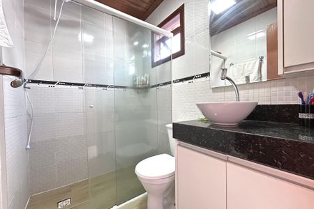 Banheiro  de casa para alugar com 2 quartos, 70m² em Campeche, Florianópolis