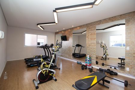 Apartamento para alugar com 49m², 2 quartos e 1 vaga Apartamento para alugar com 49m², 2 quartos e 1 vagaÁrea comum - Academia