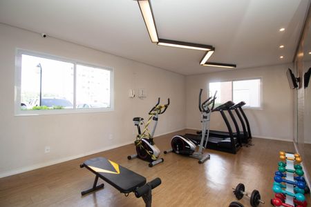 Apartamento para alugar com 49m², 2 quartos e 1 vaga Apartamento para alugar com 49m², 2 quartos e 1 vagaÁrea comum - Academia