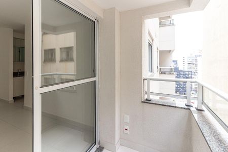 Varanda da Sala de apartamento para alugar com 1 quarto, 29m² em Centro Histórico de São Paulo, São Paulo