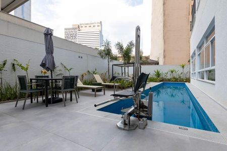 Apartamento para alugar com 29m², 1 quarto e sem vagaPiscina