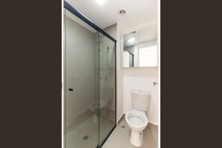 Banheiro de apartamento para alugar com 1 quarto, 29m² em Centro Histórico de São Paulo, São Paulo