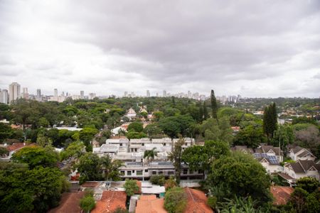 Vista da Sacada de apartamento à venda com 3 quartos, 166m² em Campo Belo, São Paulo