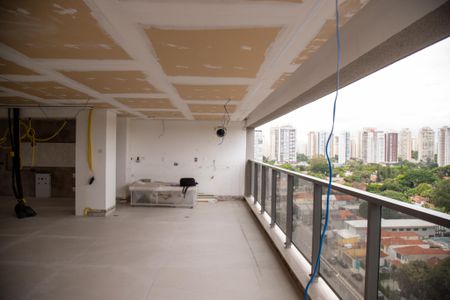 Sacada de apartamento à venda com 3 quartos, 166m² em Campo Belo, São Paulo