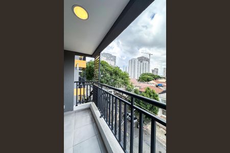 Varanda da Sala de apartamento para alugar com 2 quartos, 38m² em Belenzinho, São Paulo