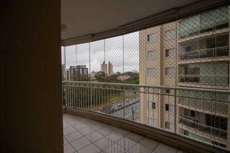 Varanda da Sala de apartamento para alugar com 3 quartos, 95m² em Jardim Arpoador, São Paulo