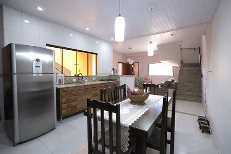 Cozinha de casa à venda com 3 quartos, 178m² em Jardim Guarará, Santo André